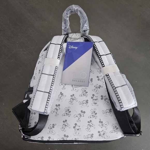 Loungefly Disney Parks Mickey Steamboat Willie Disney 100  Backpack NWT main image 13